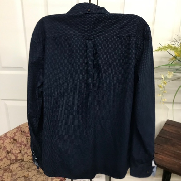 Demin & Flower Ricky Singh Long Button Down L - Picture 3 of 7